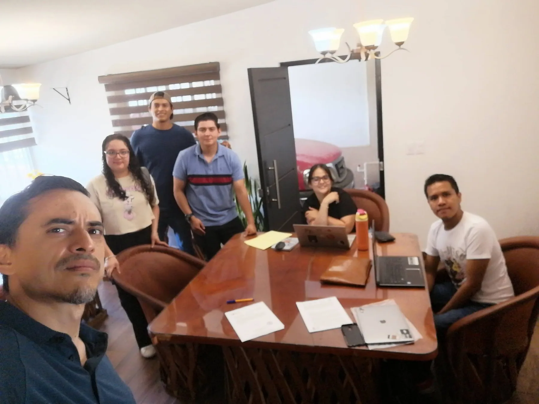 Generación de practicantes en capacitación