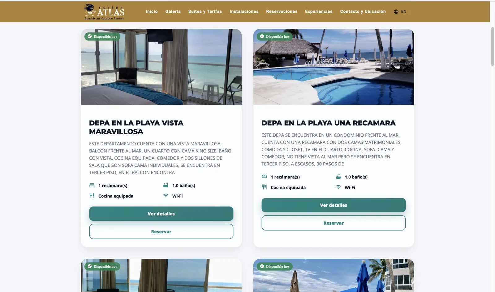 Responsive public website design