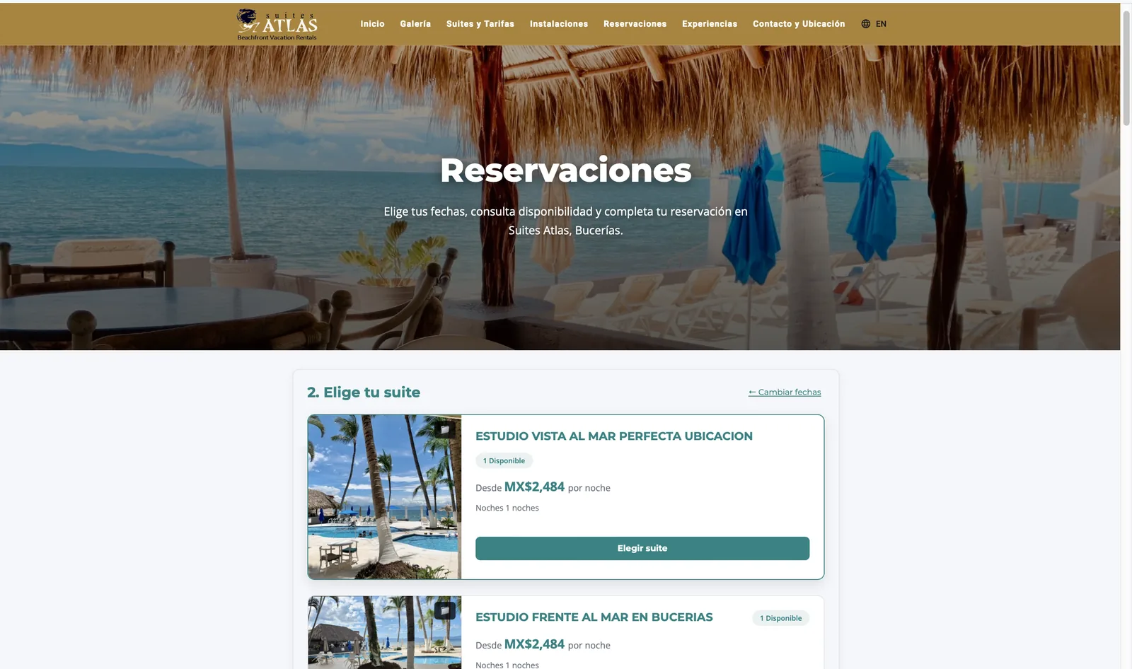 Complementary public page